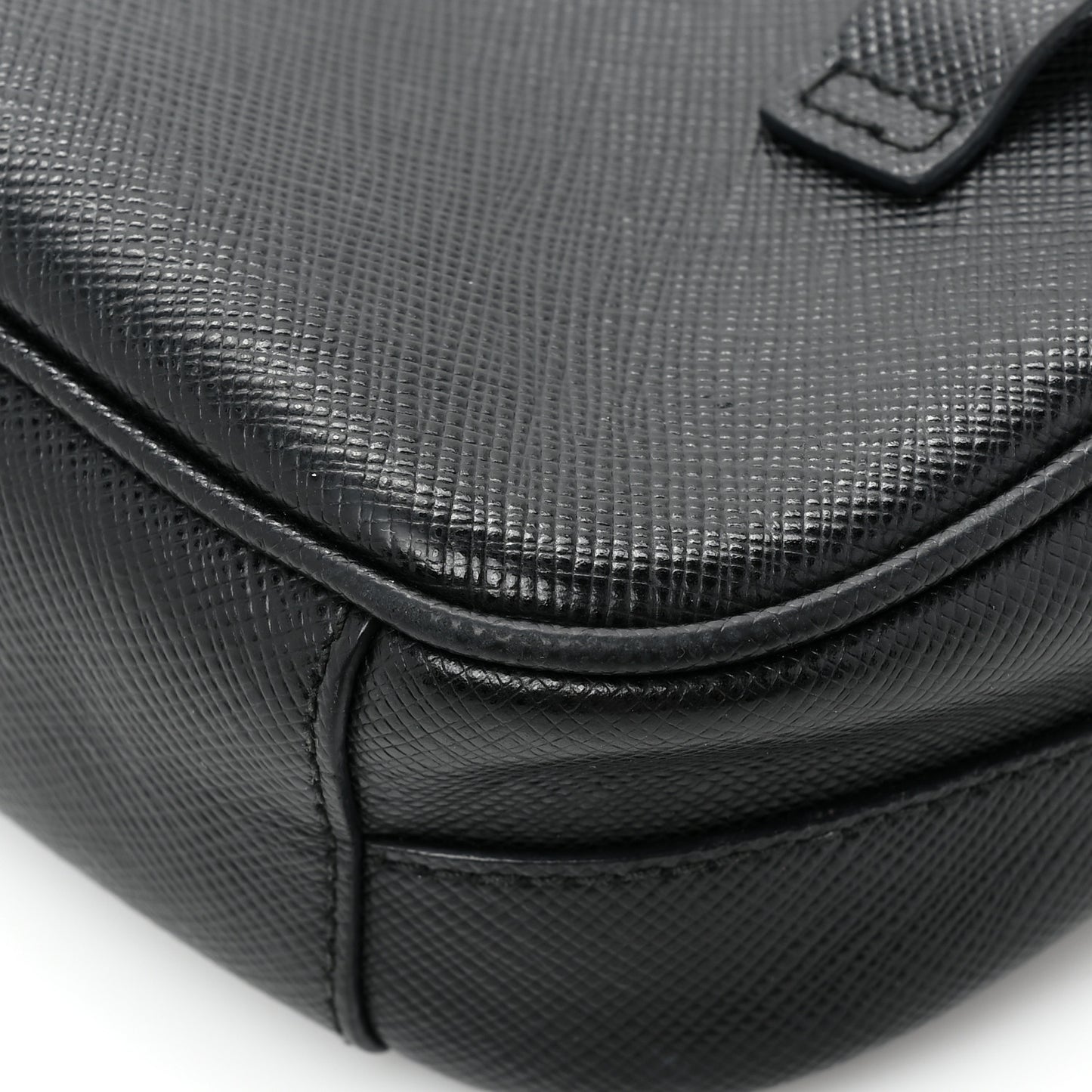 Saffiano Belt Bag Black