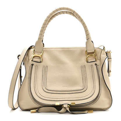 Chloe Calfskin Mediium Marcie Satchel Root Beige 1 of 9