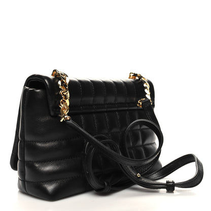 Burberry Lambskin Quilted Mini Lola Bag Black 3 of 9
