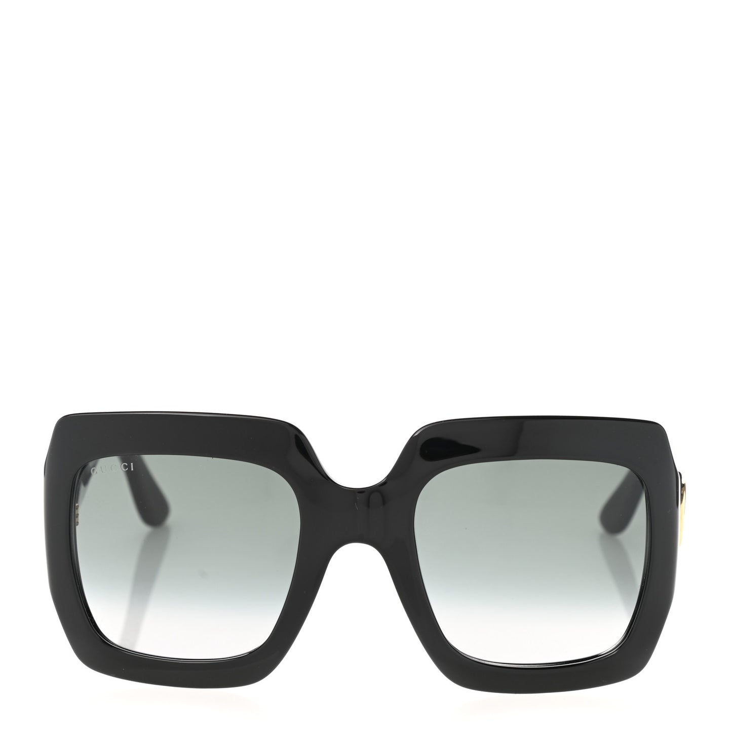 Acetate Square Frame Sunglasses GG0053S Black