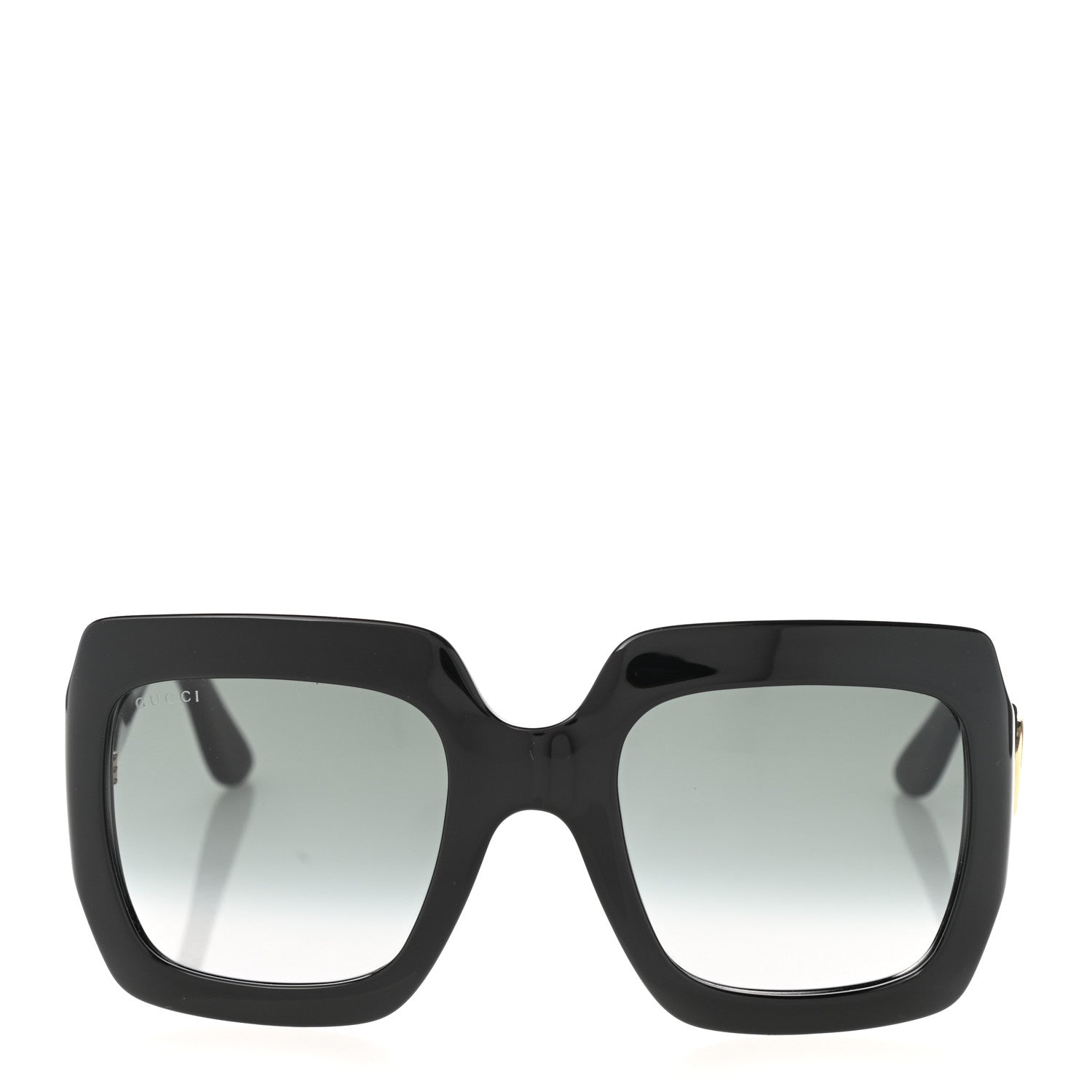 Gucci Acetate Square Frame Sunglasses GG0053S Black 2 of 8