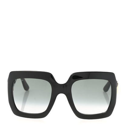 Gucci Acetate Square Frame Sunglasses GG0053S Black 2 of 8