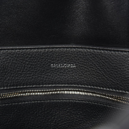 Balenciaga Pebbled Calfskin Small Everyday Tote Black 5 of 13