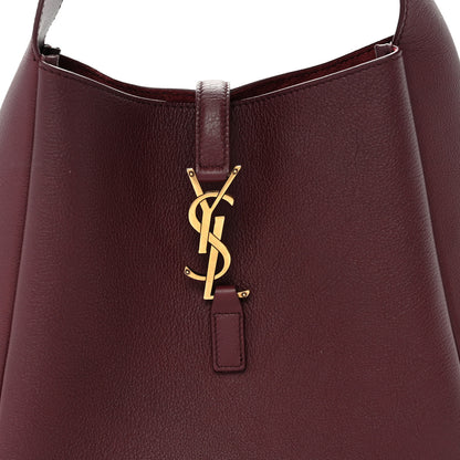 Saint Laurent Smooth Calfskin Small Le 5 A 7 Soft Hobo Rouge Legion 7 of 9
