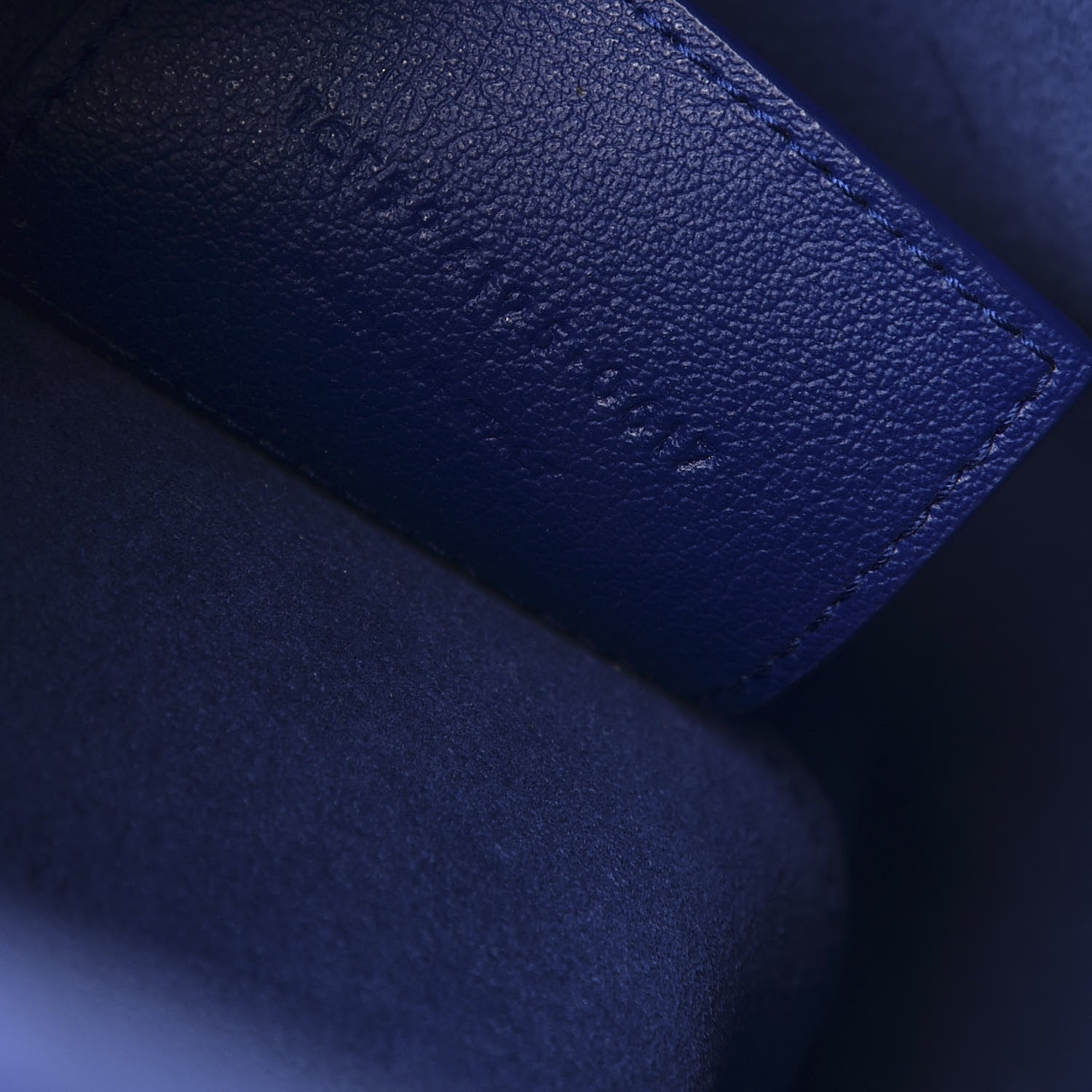 Saint Laurent Calfskin Large Shopping Tote Ultramarine 8 of 11