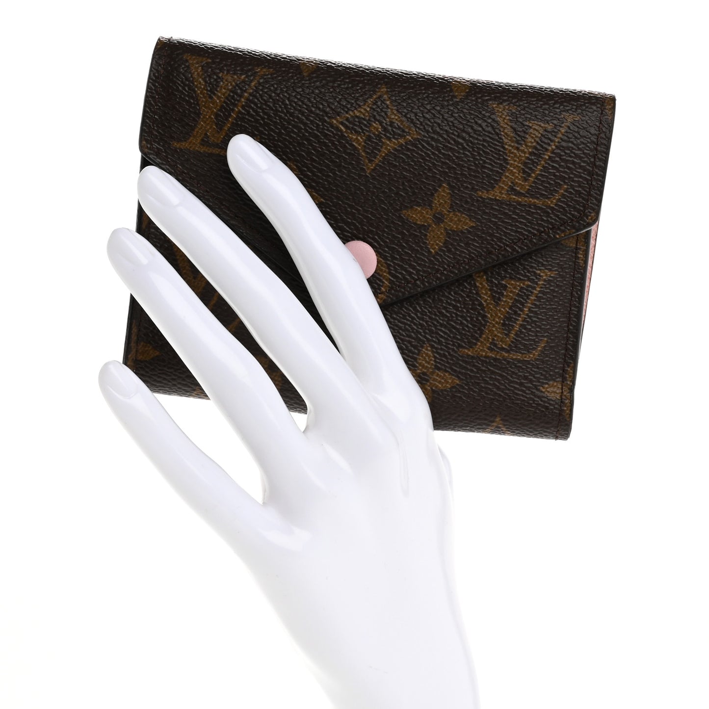 Monogram Victorine Wallet Rose Ballerine