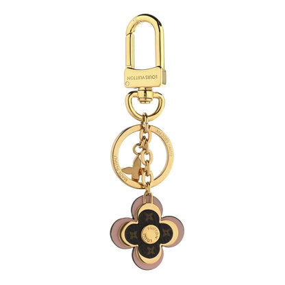 Louis Vuitton Monogram Blooming Flowers BB Bag Charm Key Holder Pink 1 of 4