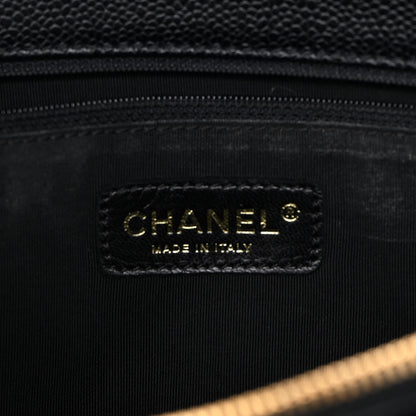 Chanel Caviar Quilted Grand Shopping Tote GST Black 6 of 11