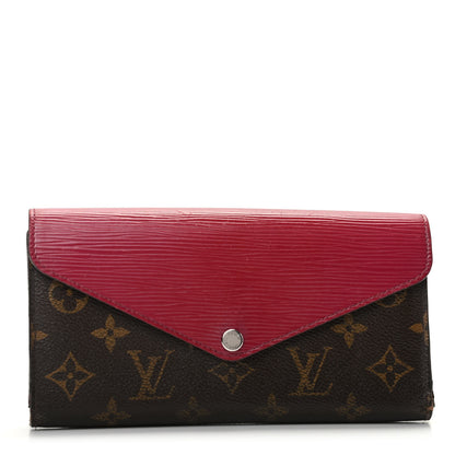 Louis Vuitton Monogram Epi Marie-Lou Long Wallet Fuchsia 1 of 7
