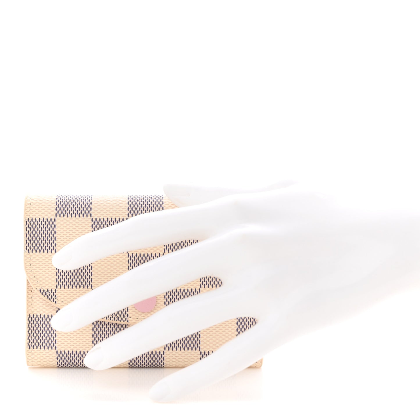 Damier Azur Rosalie Coin Purse Rose Ballerine