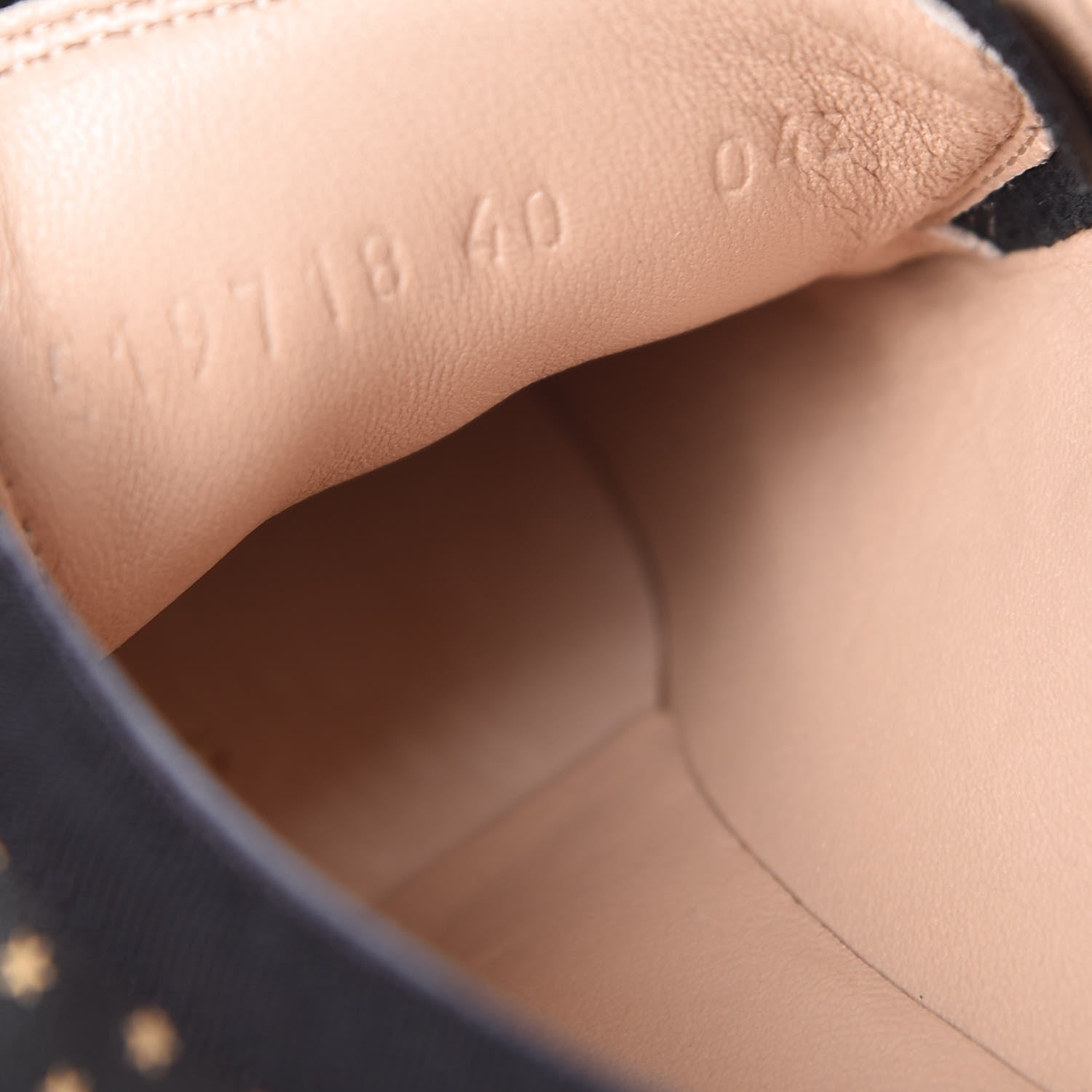 Gucci X SEGA Calfskin GUCCY Stars Womens Falacer Sneakers 40 Black 9 of 10