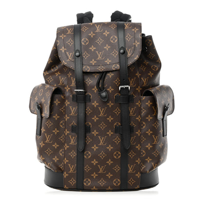 Louis Vuitton Monogram Macassar Christopher PM Backpack 1 of 16