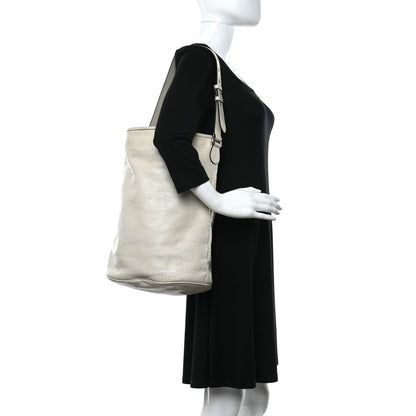 Gucci Fluffy Calfskin Morpheus Hobo Shoulder Bag White 3 of 16
