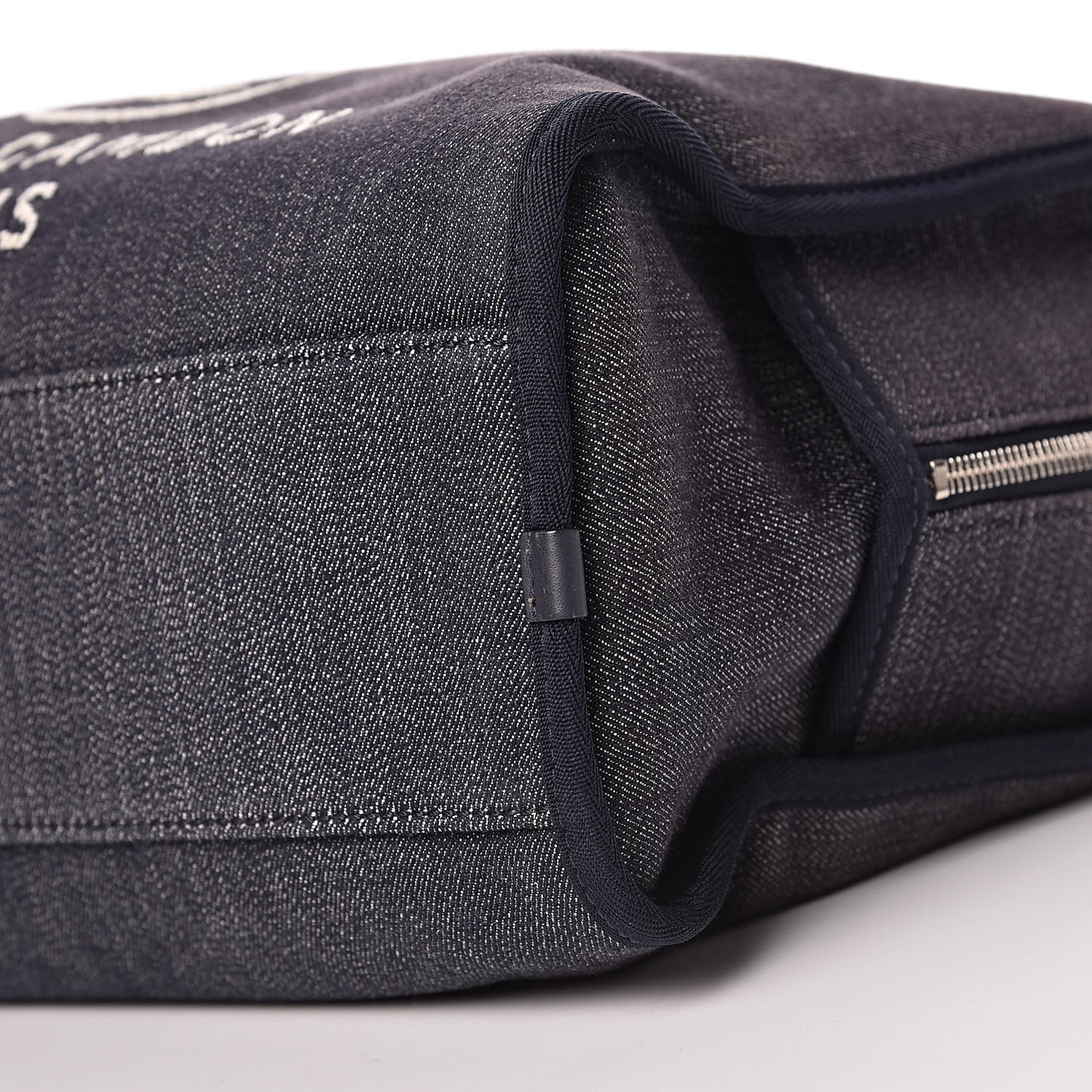 Denim Deauville Bowling Bag Dark Blue