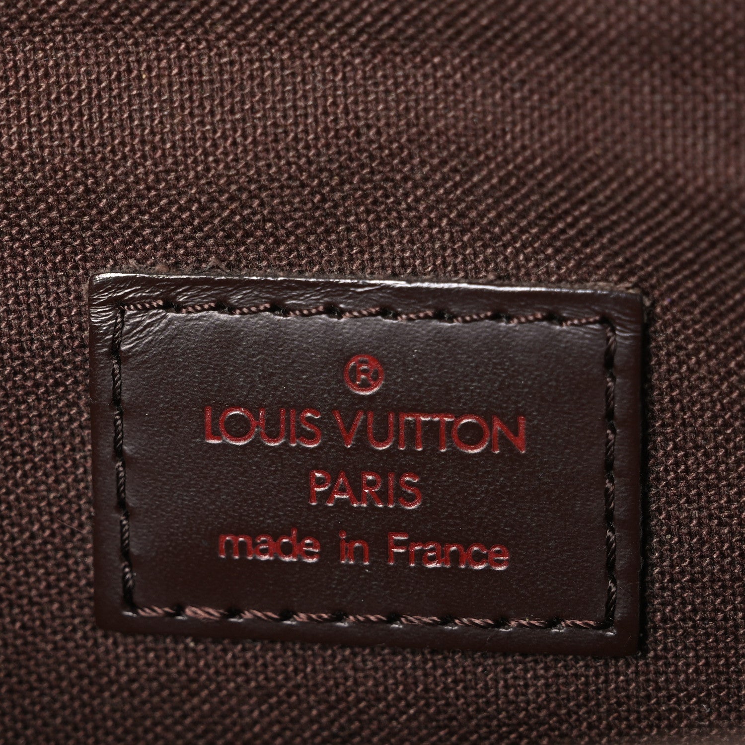 Louis Vuitton Damier Ebene Melville Bum Bag 5 of 9