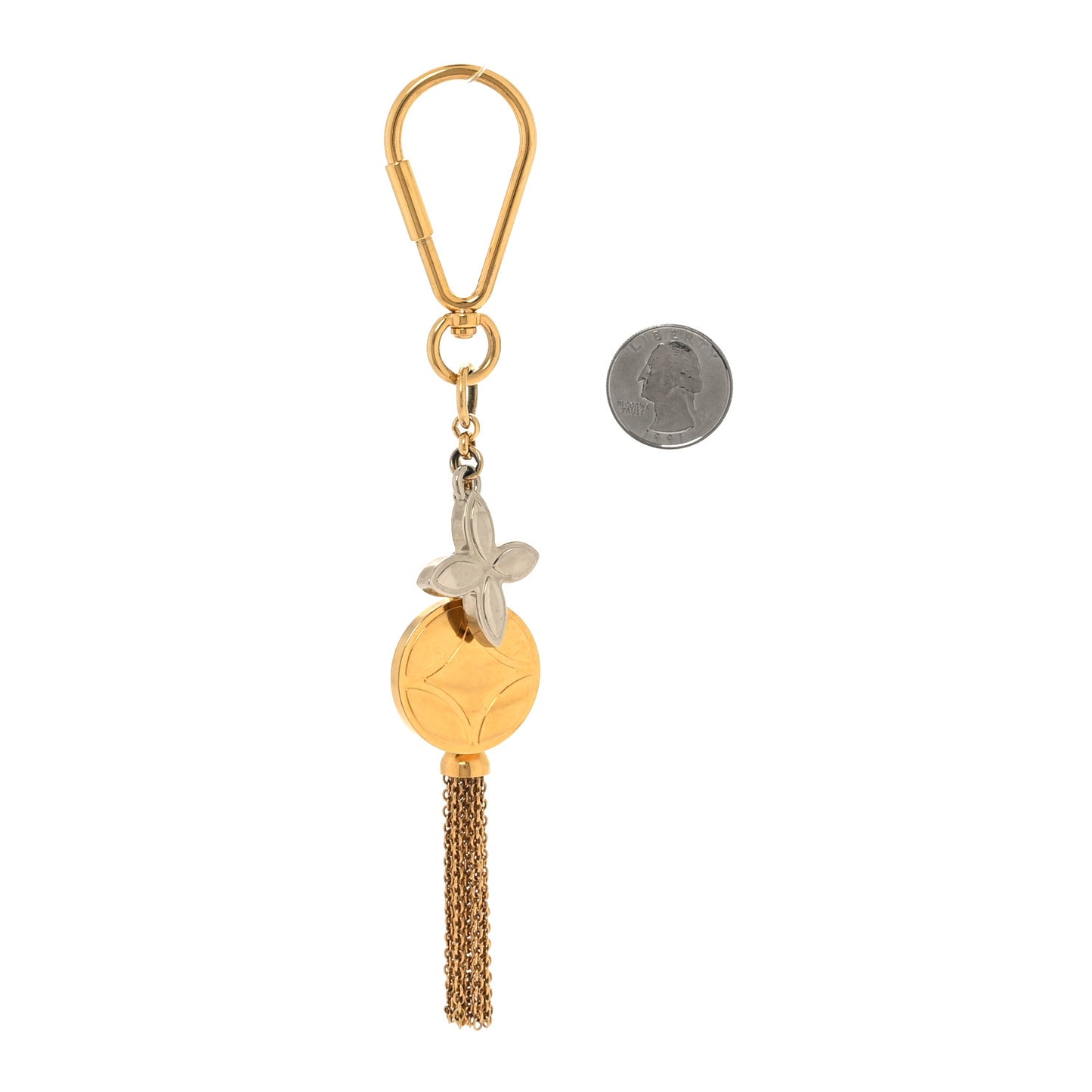 Ice Flower Key Charm
