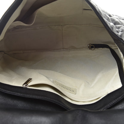 Chanel Washed Lambskin Quilted Maxi Chain Around Flap Black 5 of 11