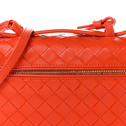 Bottega Veneta Calfskin Intrecciato Bang Bang Vanity Case Orange 7 of 9