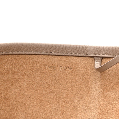 The Row Grained Calfskin Large N/S Park Tote Dark Taupe 7 of 11
