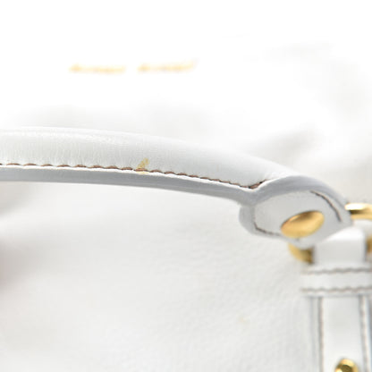 Miu Miu Vitello Bow Bag White 14 of 16