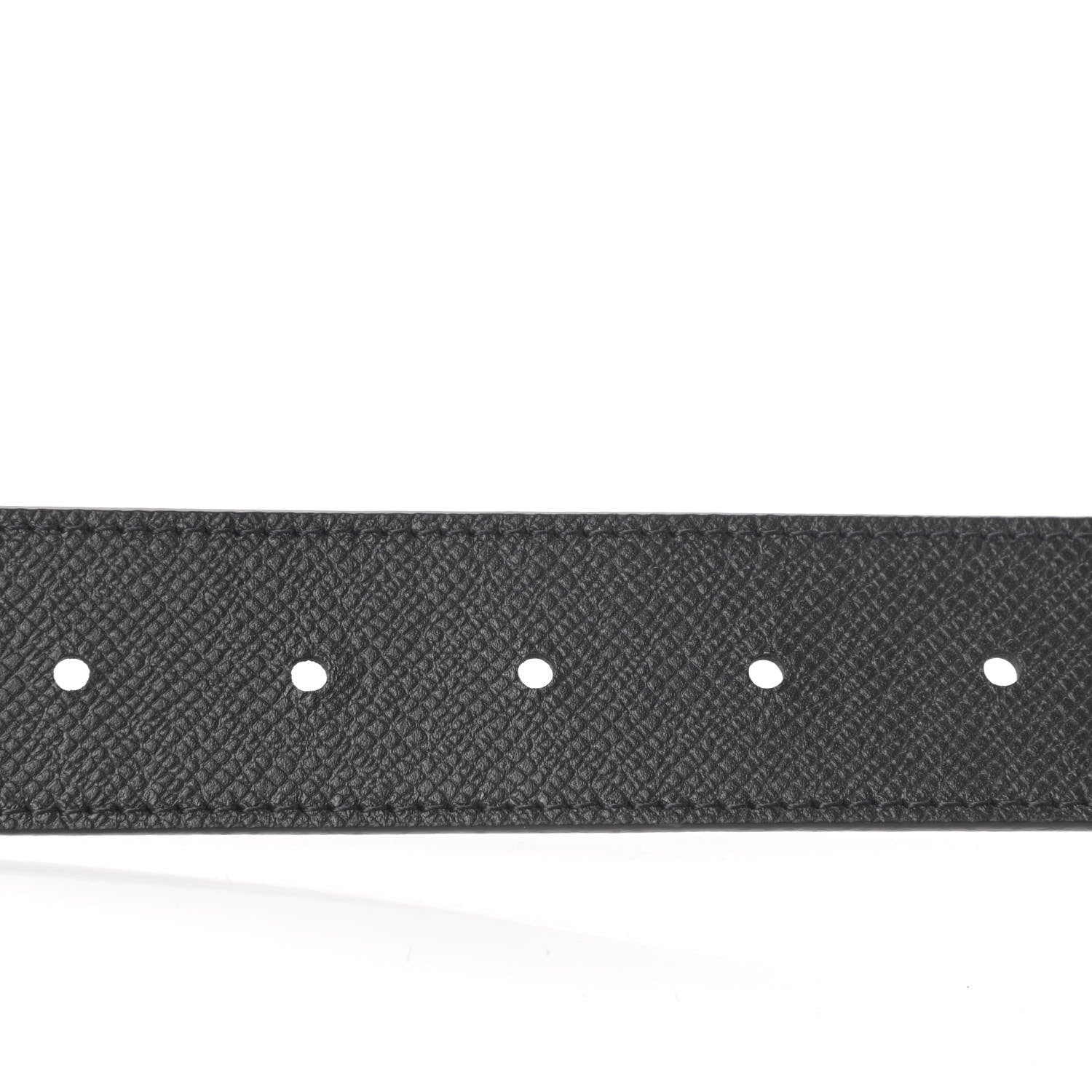 Louis Vuitton Taiga Mens 35mm Metropole Belt 90 36 Black 6 of 8