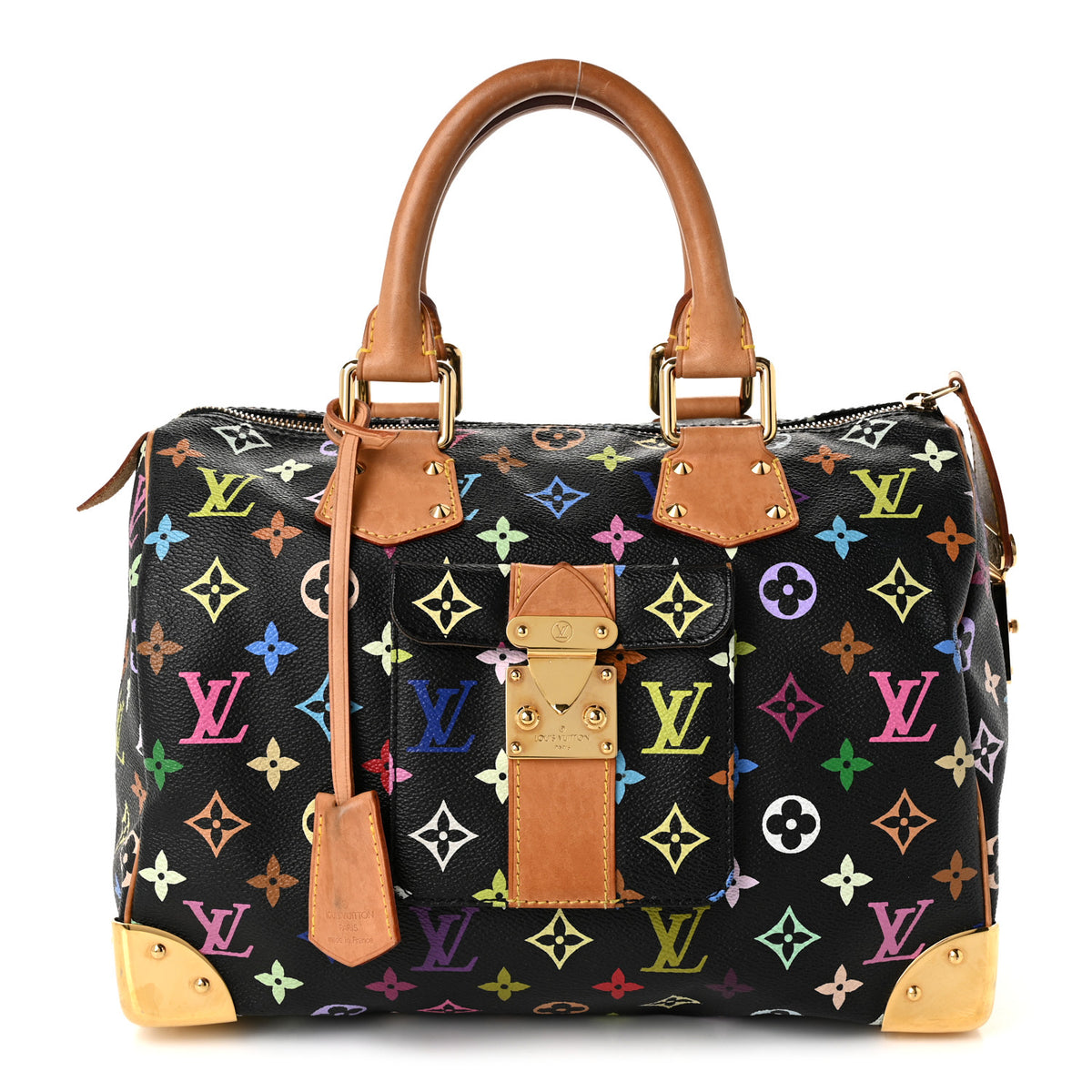 Monogram Multicolor Speedy 30 Black