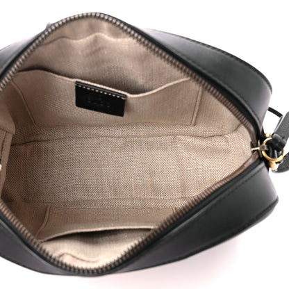 Gucci Calfskin Web Small Webby Bee Shoulder Bag Black 5 of 11