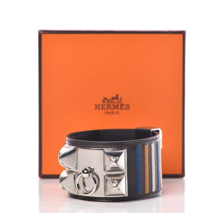 Hermes Barenia Collier de Chien CDC Rocabar Bracelet T3 Ebene 9 of 9