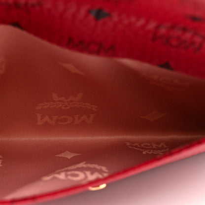 MCM Visetos Envelope Clutch Red 5 of 6