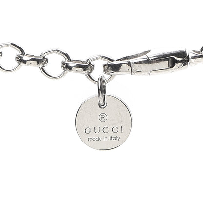 Gucci Sterling Silver Interlocking G Pendant Necklace 4 of 6