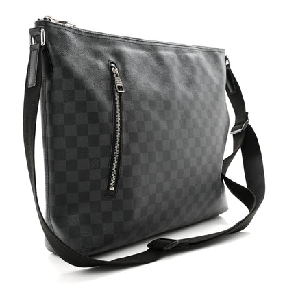 Louis Vuitton Damier Graphite Mick GM 3 of 12