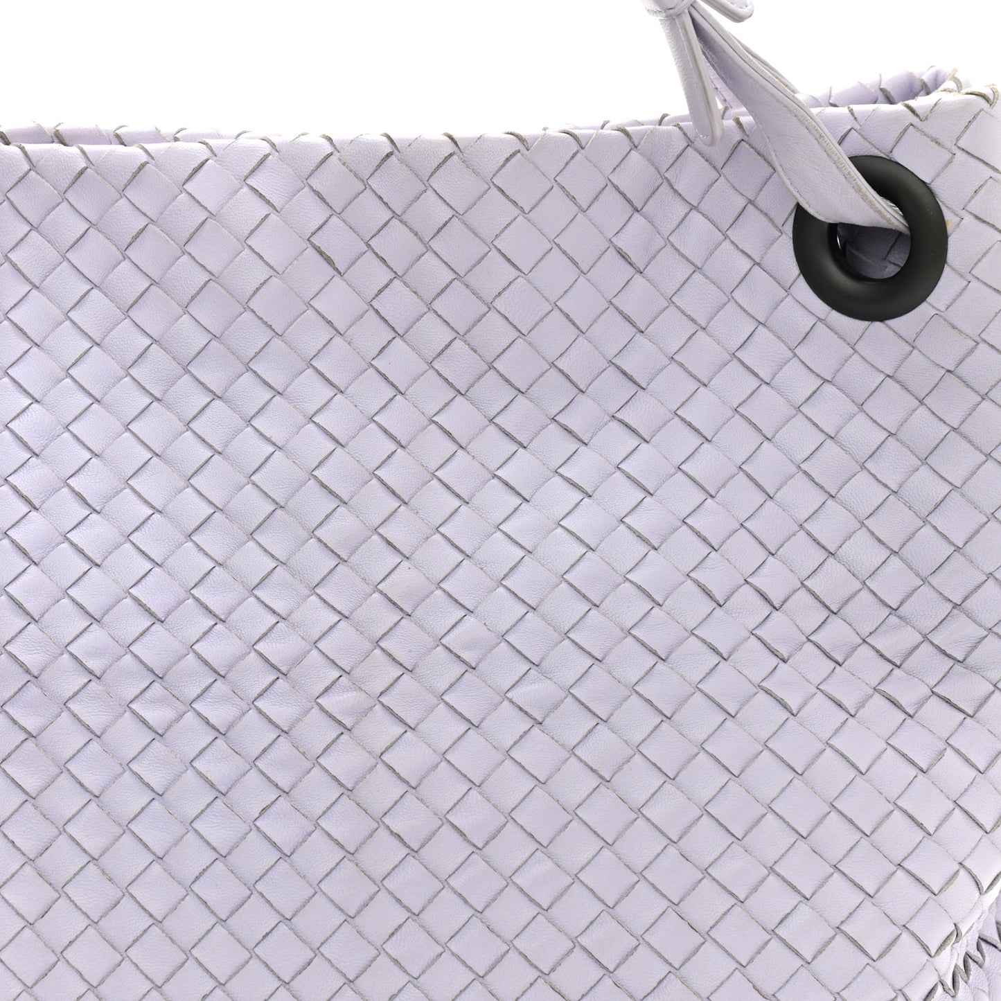 Nappa Intrecciato Medium Garda Bag Zinc