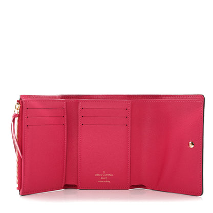 Louis Vuitton Monogram 2019 Christmas Animation Victorine Wallet Fuchsia 5 of 8