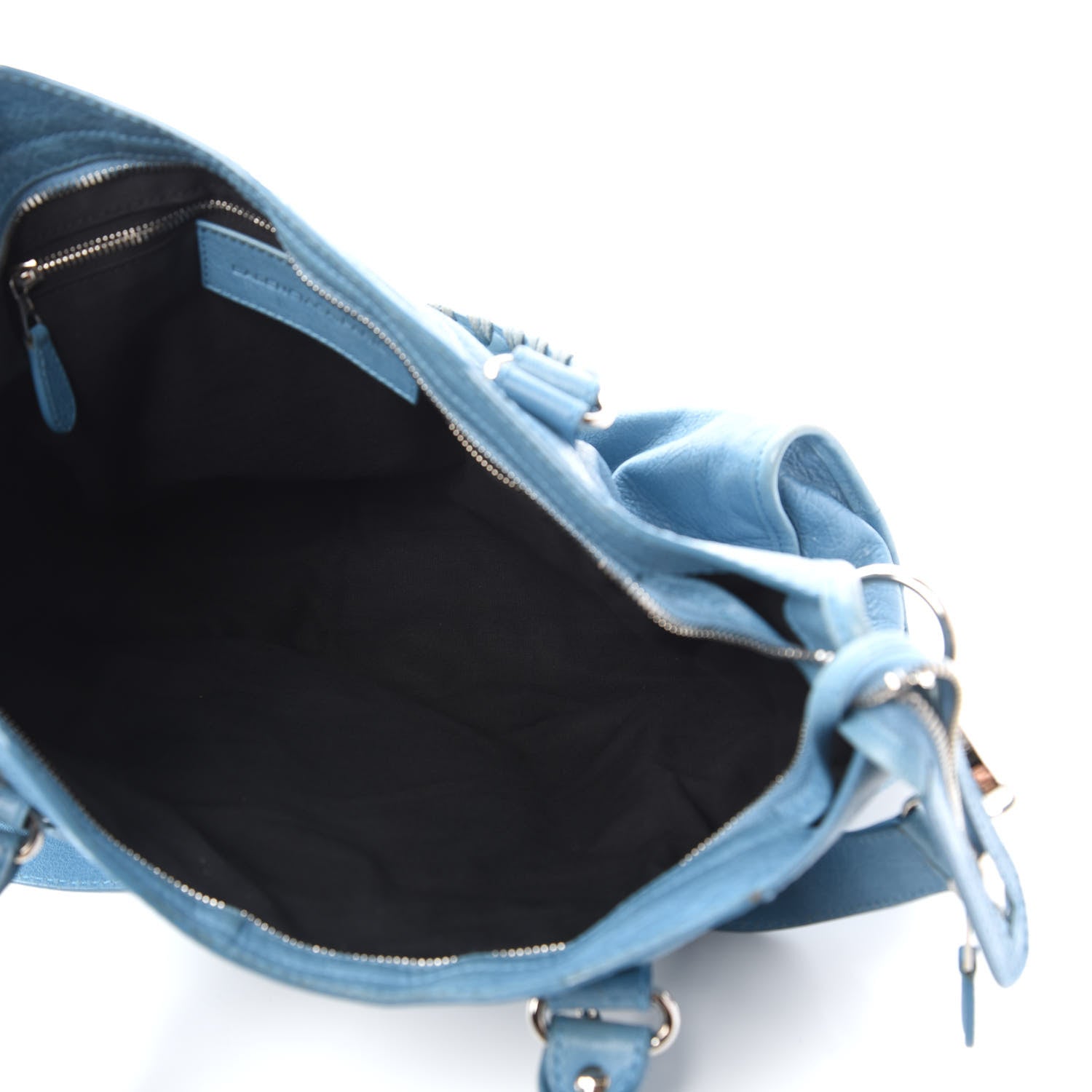 Balenciaga Agneau Giant 12 Silver Hardware City Bleu Indigo 5 of 11