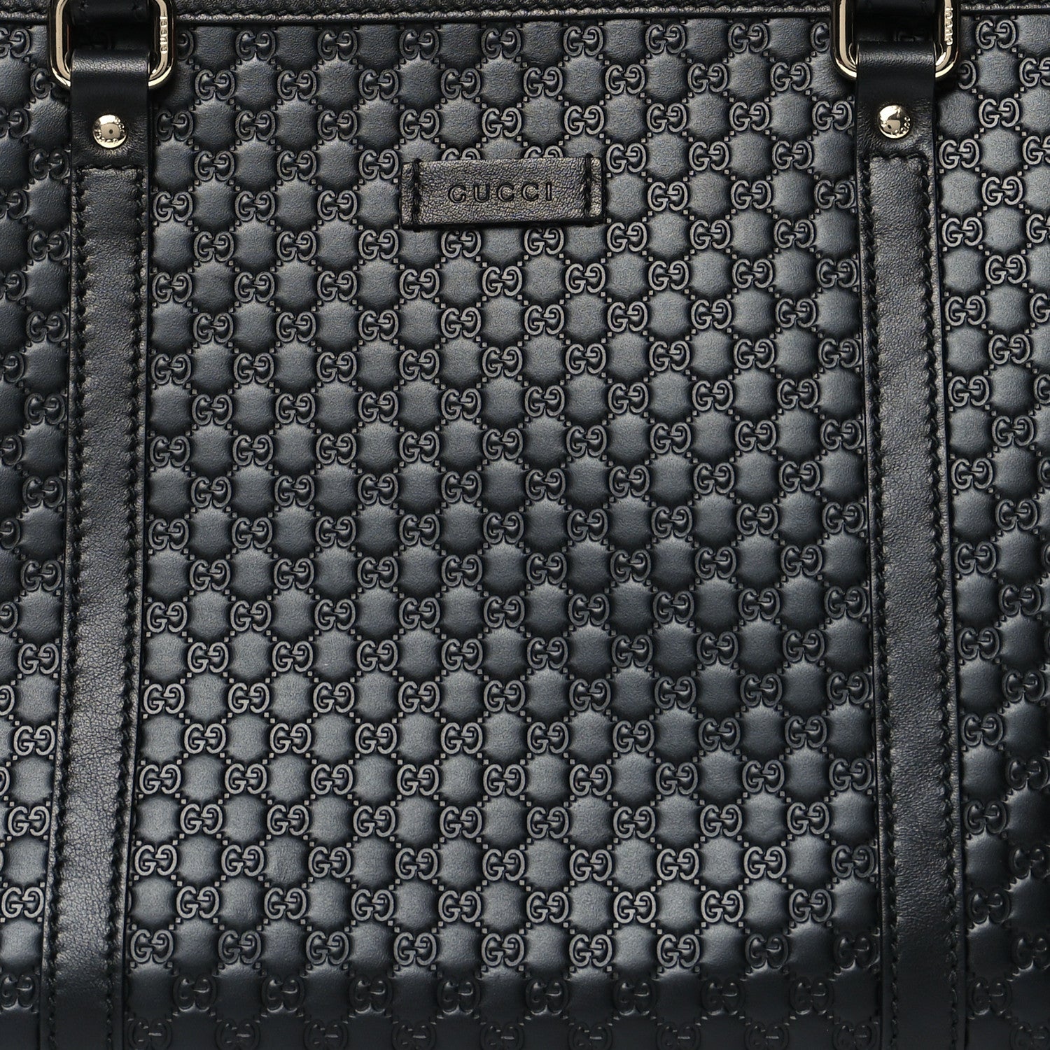 Gucci Soft Microguccissima Small Zippered Satchel Black 7 of 9