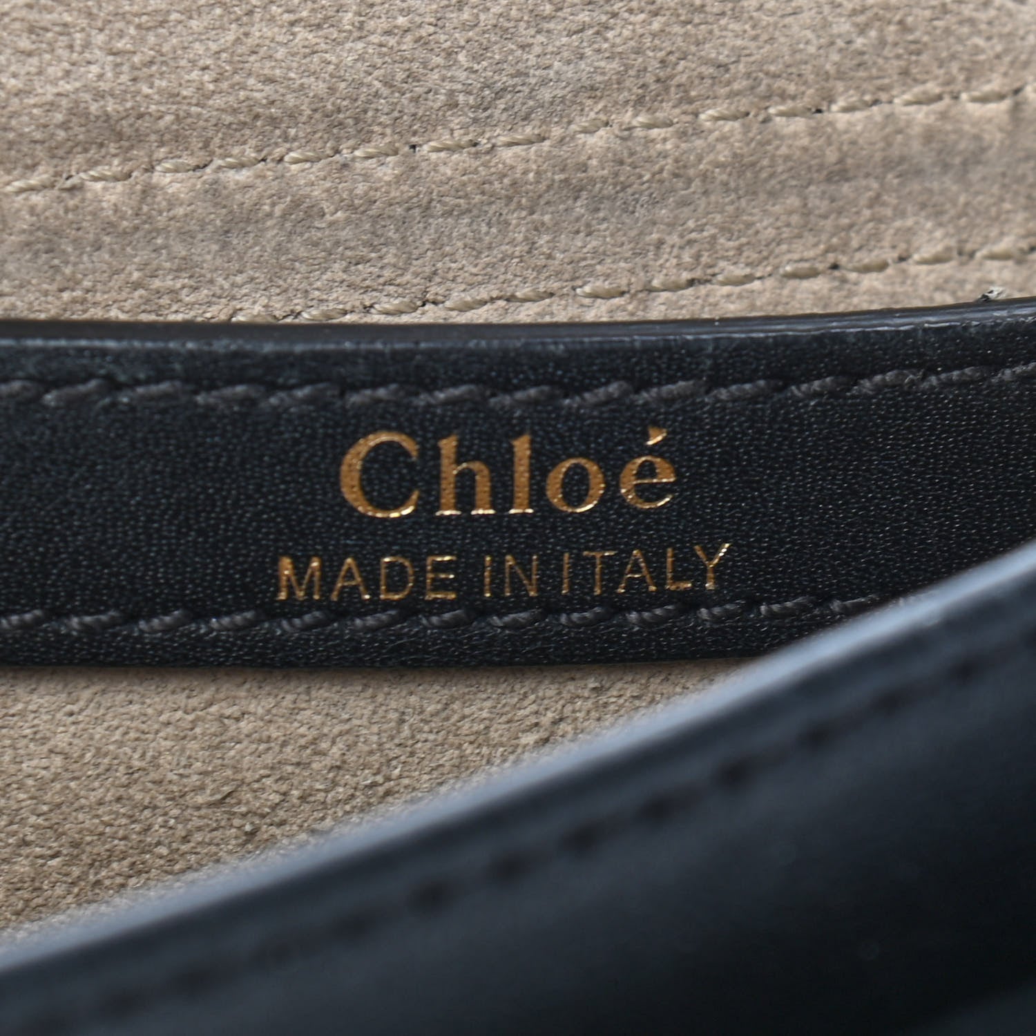 Chloe Calfskin Small Hudson Fringe Shoulder Bag Black 5 of 10