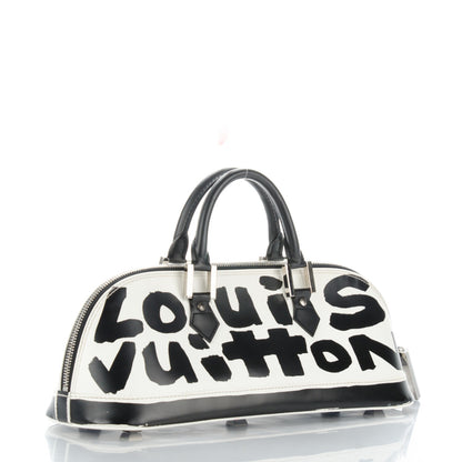 Louis Vuitton Graffiti Alma Horizontal Black 3 of 8