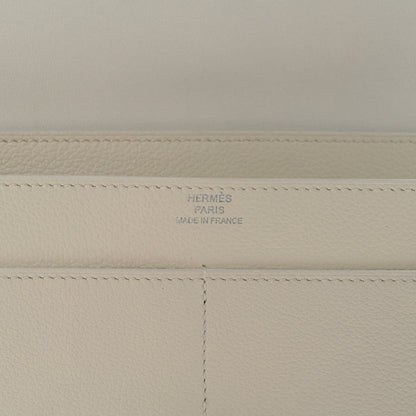 Hermes Evercolor Dogon Duo Wallet White 8 of 14