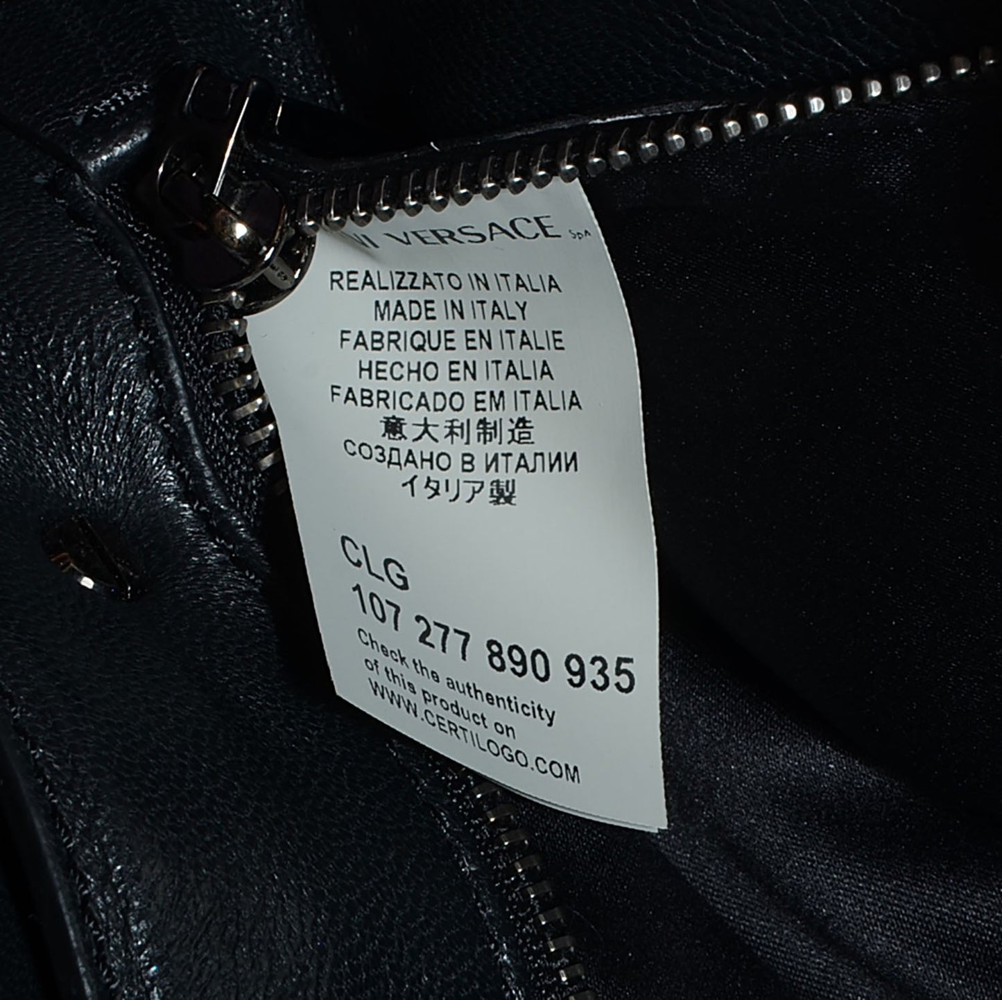 Deerskin Large Signature Tote