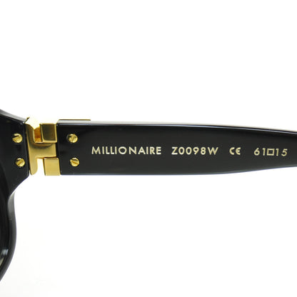 Louis Vuitton Millionaire Sunglasses Black w Gold Plated Lenses 8 of 8
