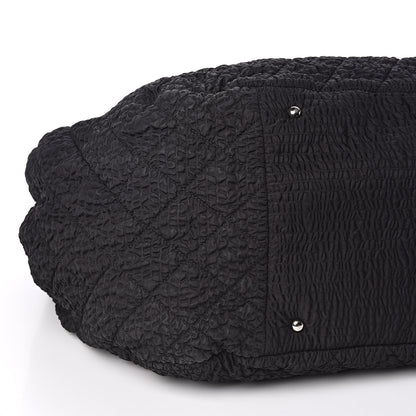 Chanel Nylon Patent Quilted CC Tote Black 8 of 10