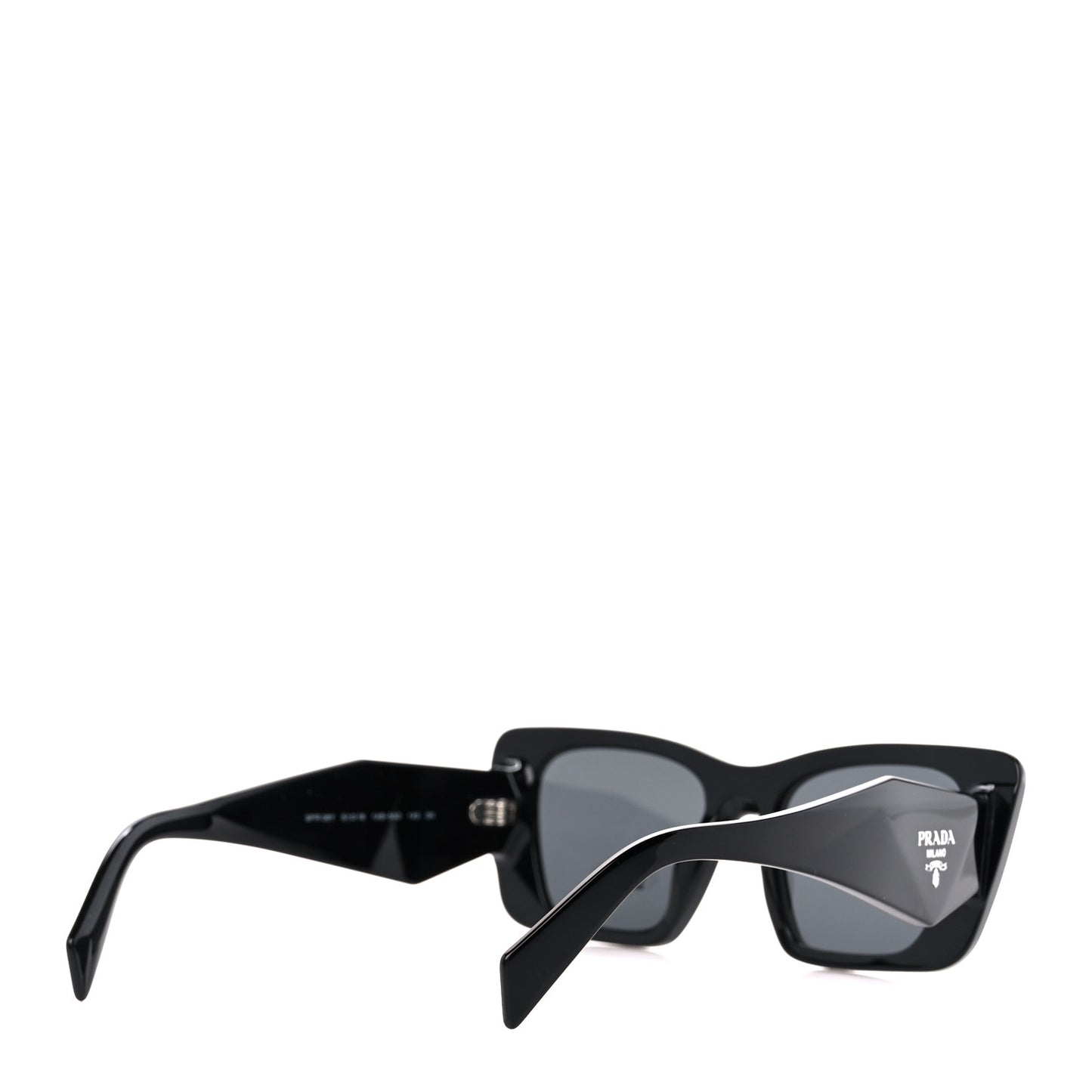 Acetate Symbole Sunglasses SPR 08Y Black