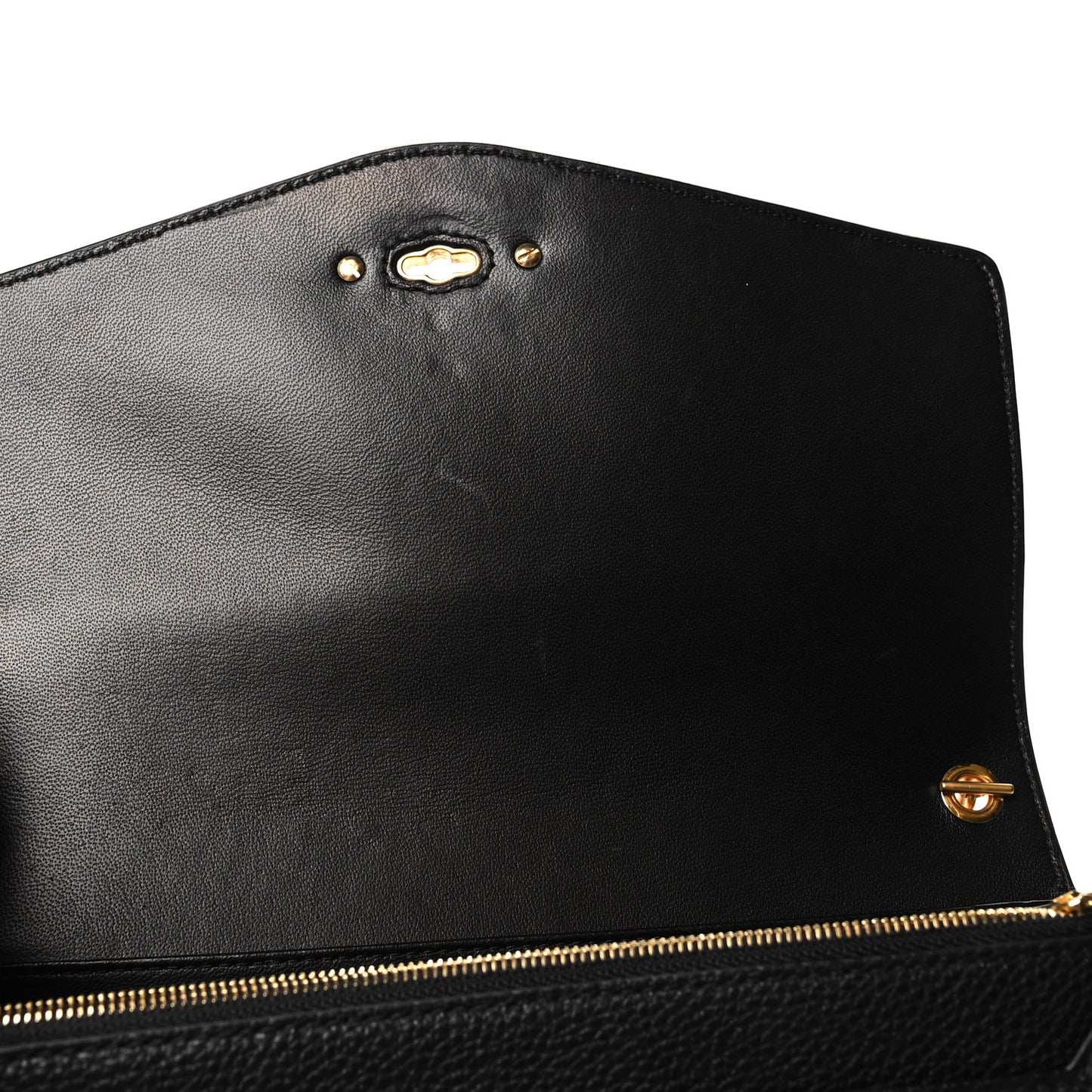 Small Classic Grain Calfskin Small Darley Black