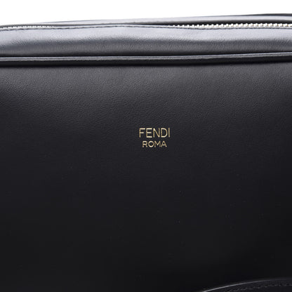 Fendi Vitello Century F is Fendi Bi-Color FF 1974 Embossed Camera Case Maya Black 10 of 11