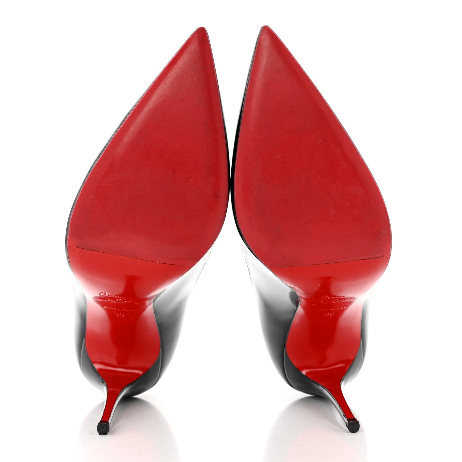 Christian Louboutin Patent Kate 100 Pumps 39 Black 5 of 8