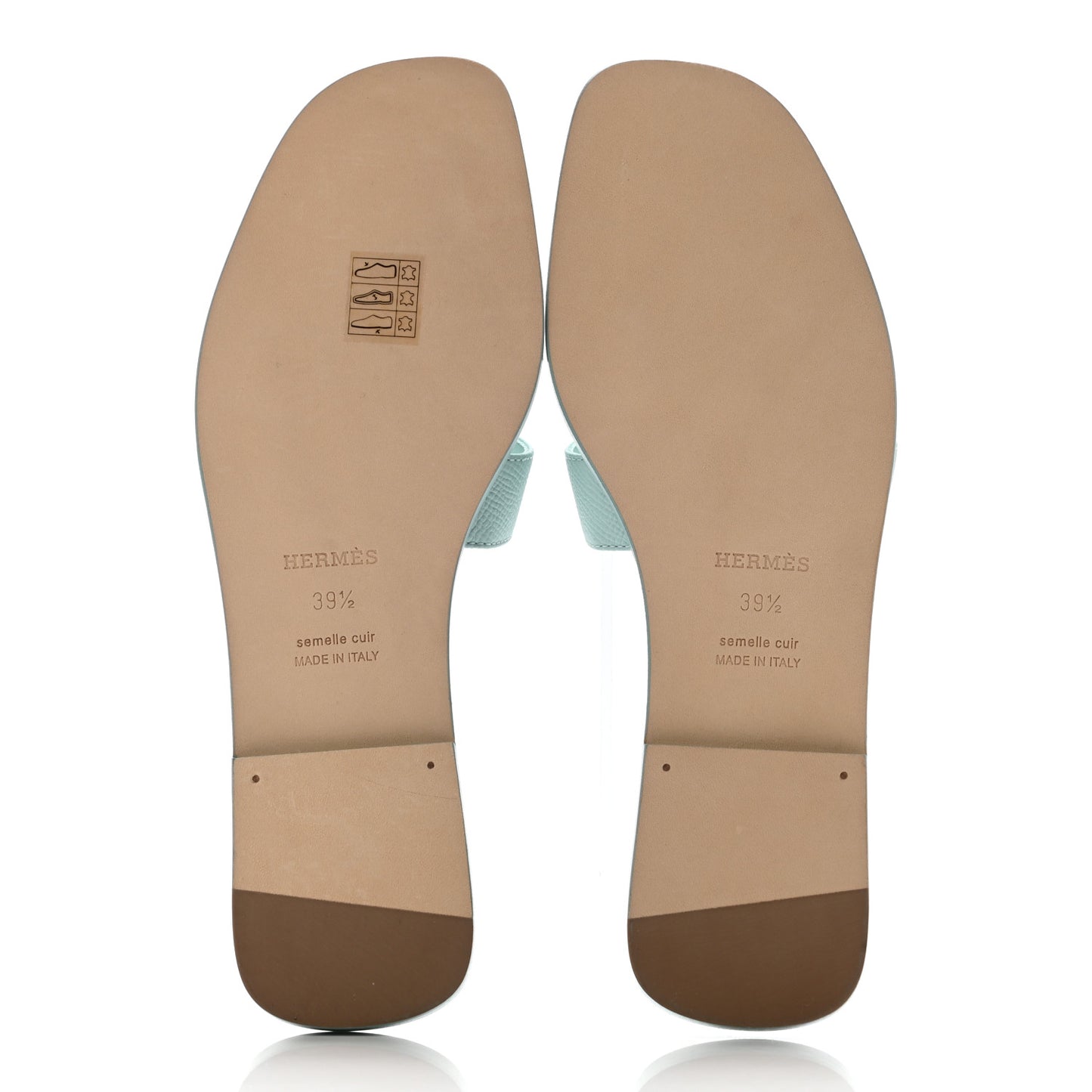 Epsom Oran Sandals 39.5 Vert Embrun