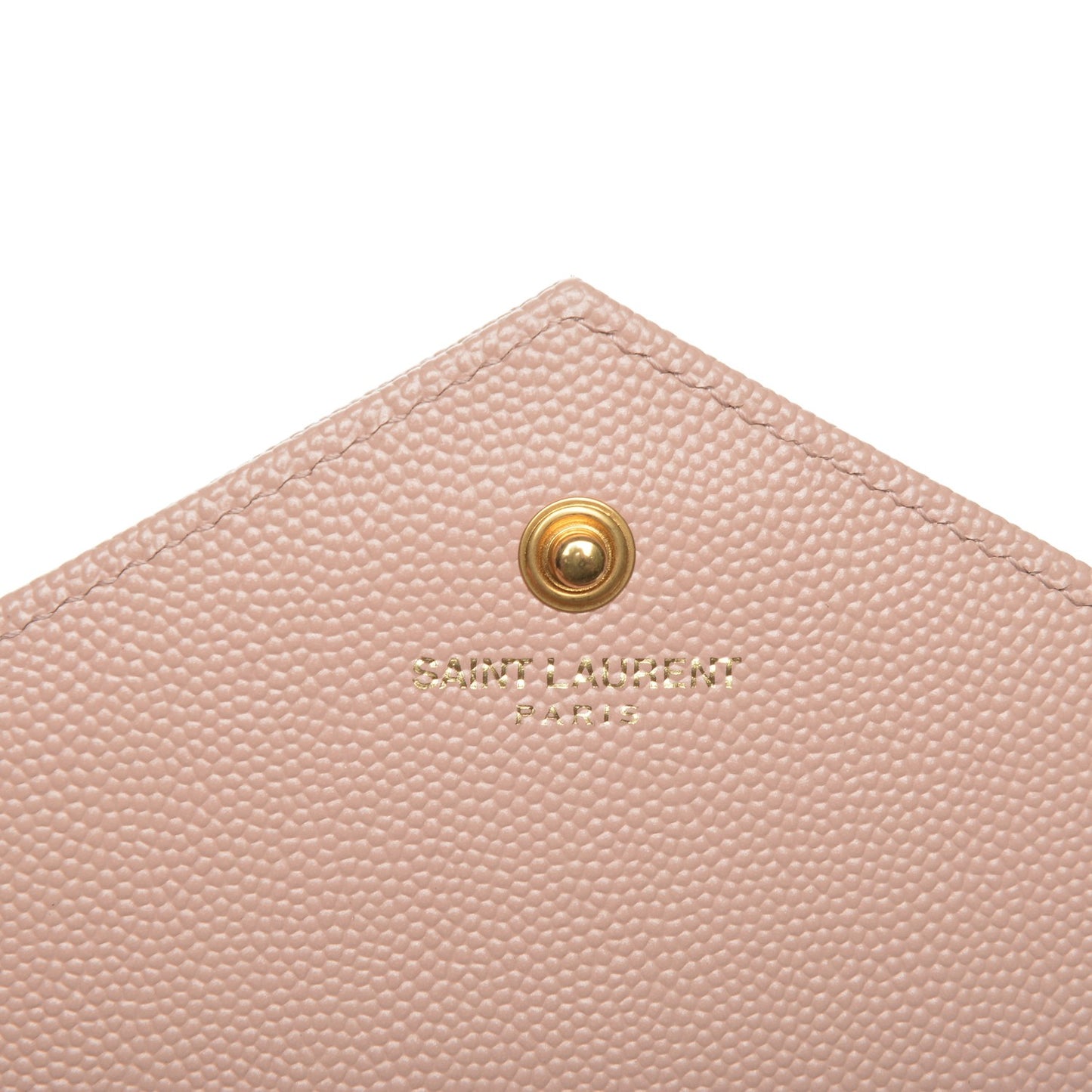 Grain De Poudre Matelasse Chevron Monogram Chain Wallet Pale Pink