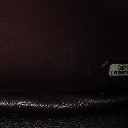 Chanel Lambskin Quilted Maxi Double Flap Black 8 of 8