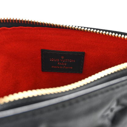Louis Vuitton Lambskin Embossed Monogram Coussin BB Black 7 of 10