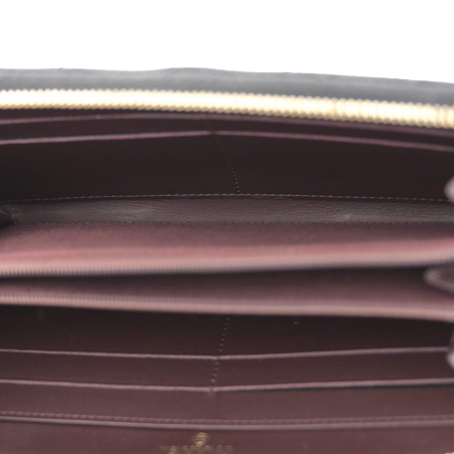 Chanel Caviar Quilted Large Gusset Zip Around Wallet Black 5 of 9